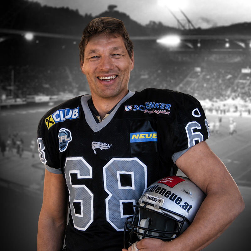 Raiders Legends Spieler Harald Steindl